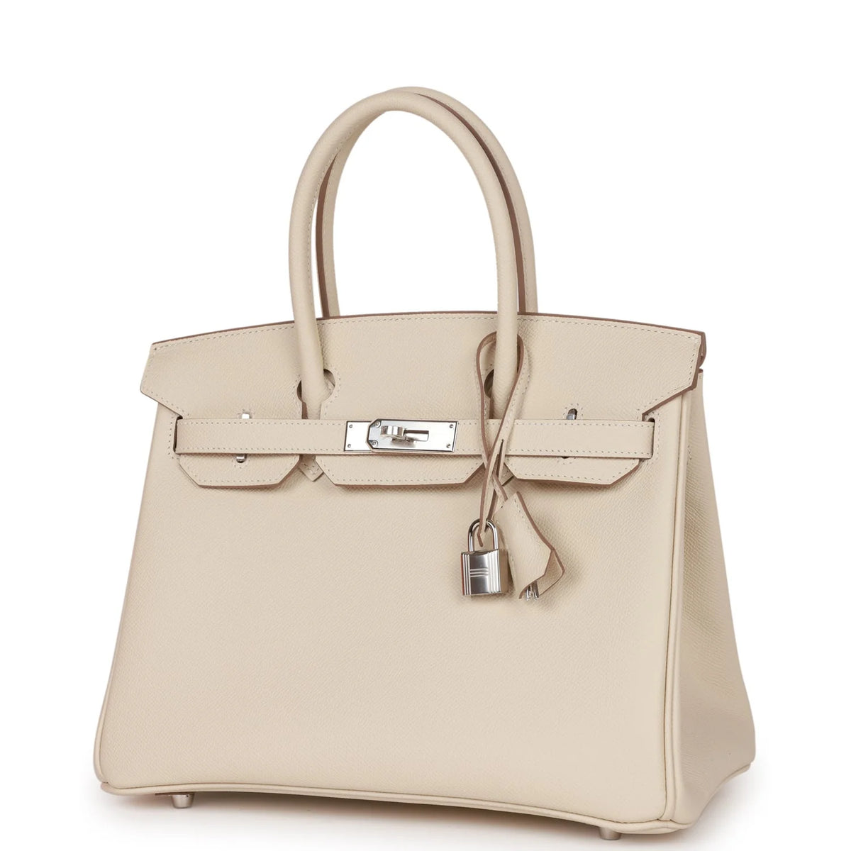 Birkin 30 Craie Epsom Palladium Hardware R152