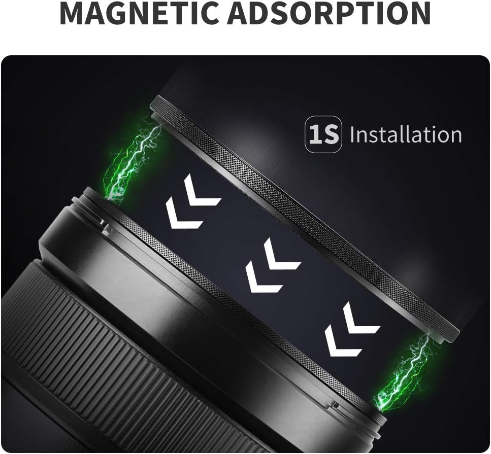 67mm Magnetic Lens Filter Kit with 4 in 1 Filter Pouch F1077