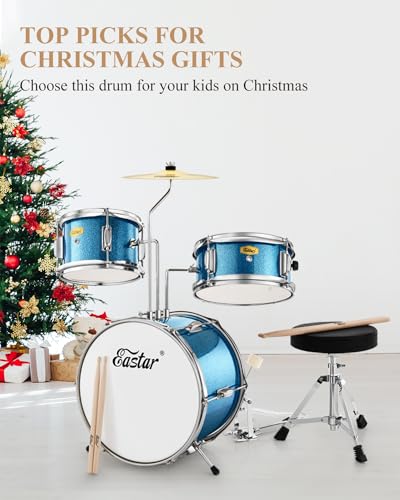3-Piece 14 inch Junior Drum Set with Bass Tom Snare Drum J172205