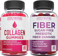 Collagen Sugar Free Prebiotic Fiber Gummies 120 Gummies U26543