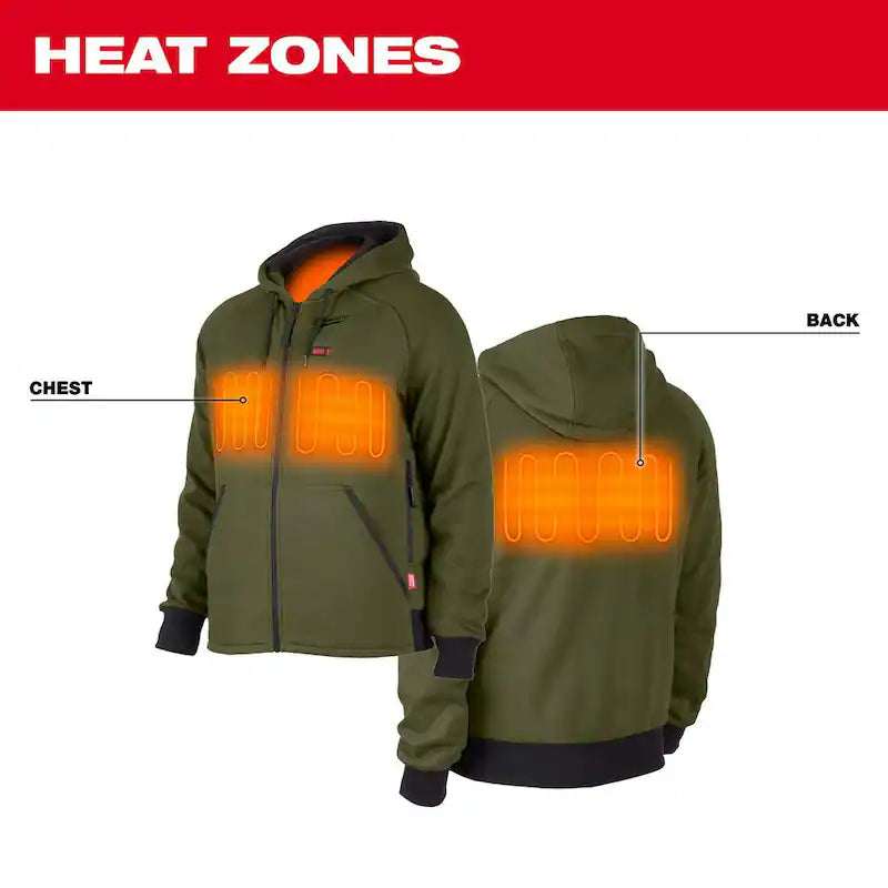 3X-Large Cordless Heated Jacket Hoodie V10256