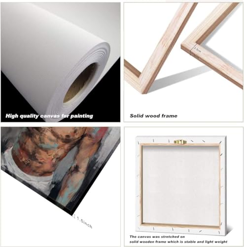 20×27inch Framed Canvas Painting Poster D718590