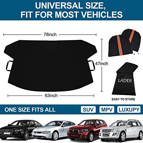 Magnetic Windshield Snow Ice Cover H5104