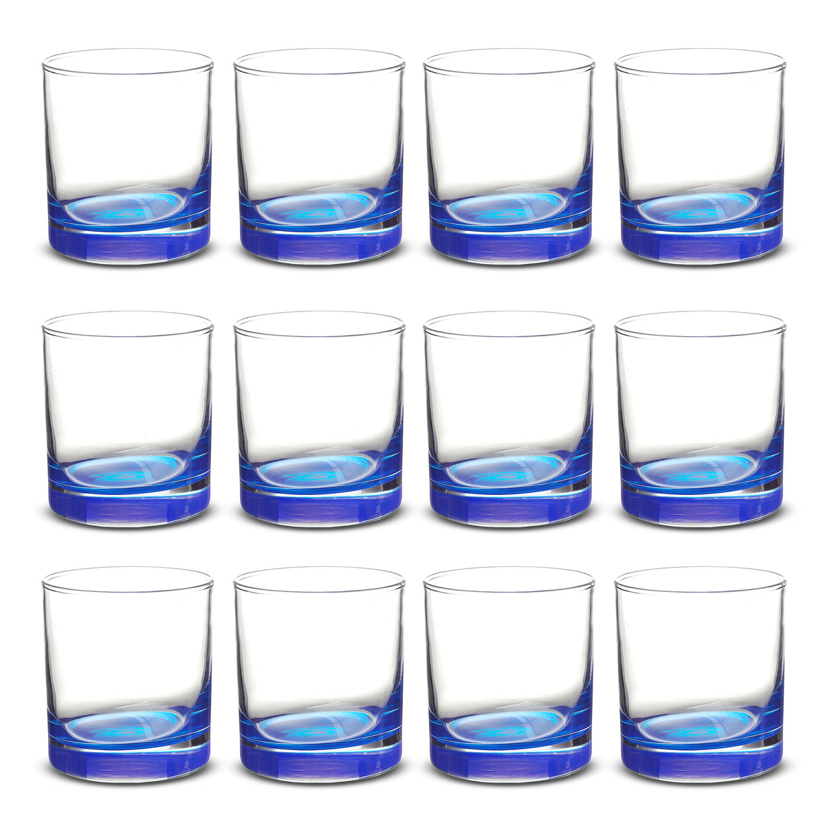 Blue 10.5 oz Whiskey Glass Set of 12 S601101