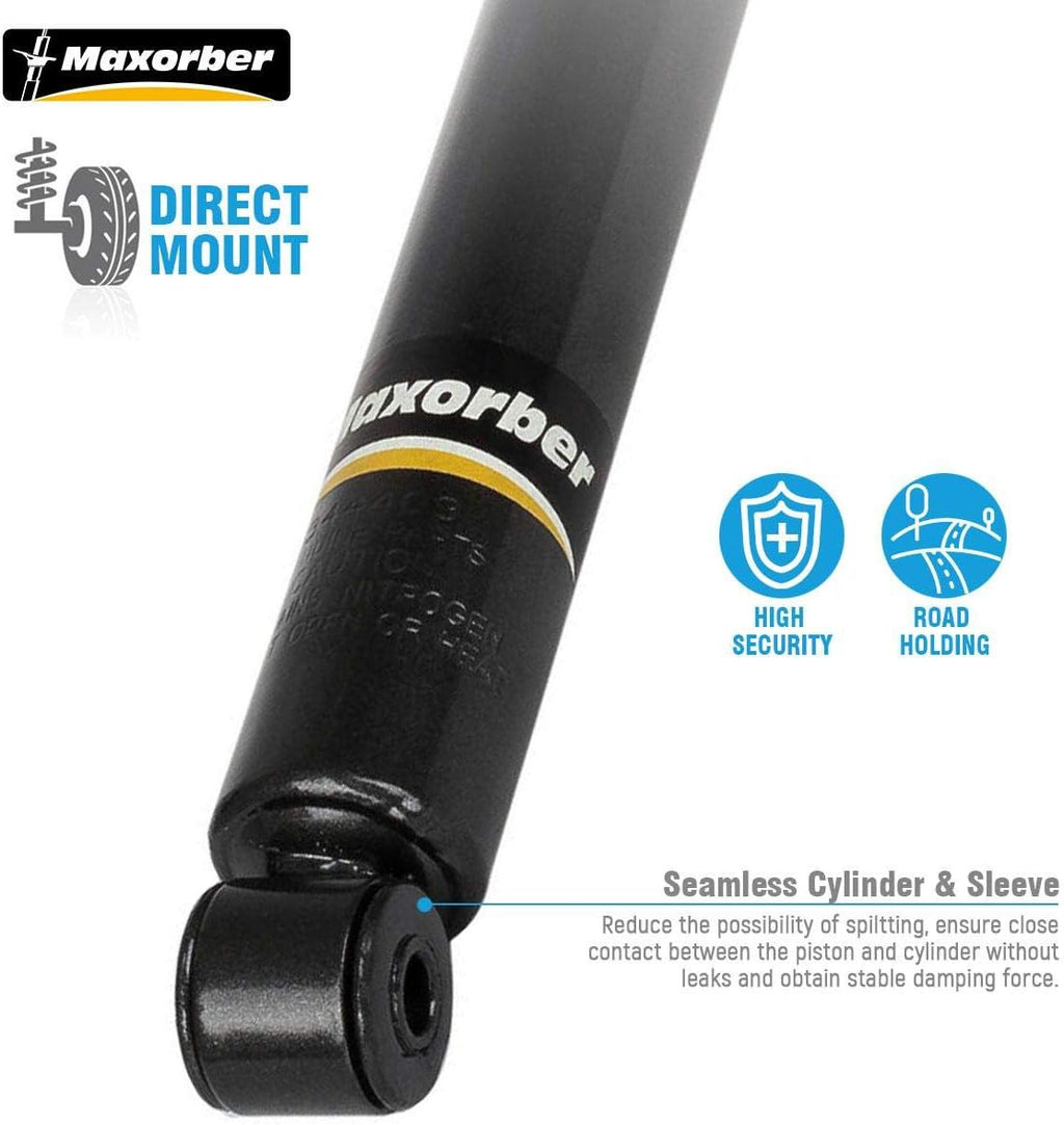 Rear Set Shocks Struts Absorber Pack of 2 W53497