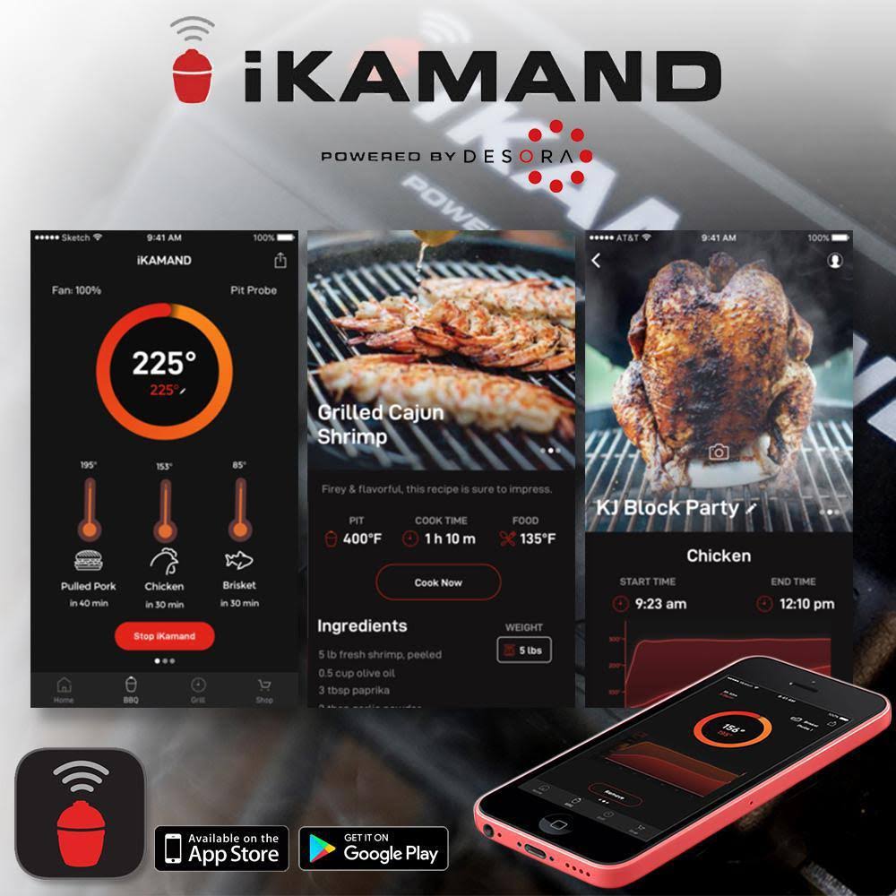 Kamado Joe Big Joe iKamand Smart Temperature Control T128
