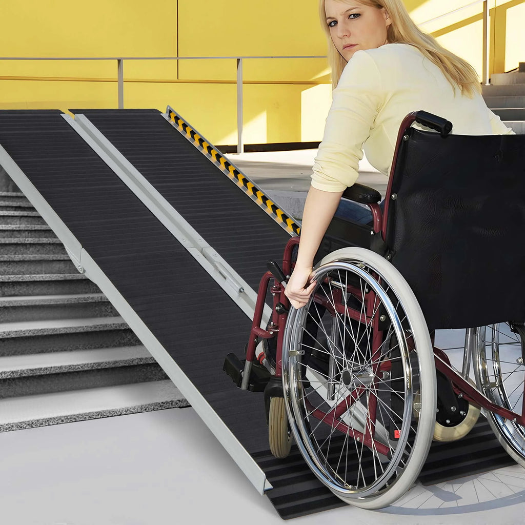 Portable Aluminum Wheelchair Ramp 6 FT R17246