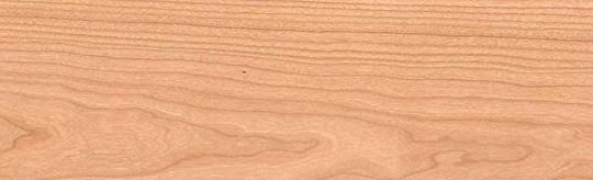 Cherry Sanded Rotary Cut Veneer Edgebanding .020x22 Thick 1-1/4x22 Wide 500& Long Kraft-Back W452195