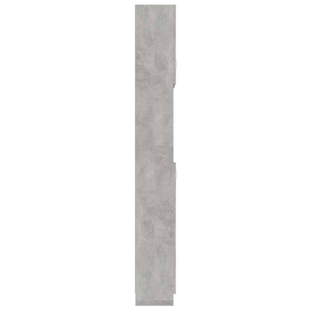 Bathroom Cabinet Concrete Gray Chipboard I33819