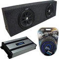 Dual 10 Sub Box Enclosure & Amp Z61965