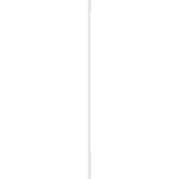 Fluted PVC Pilaster with Capital and Base (Pair) G71902