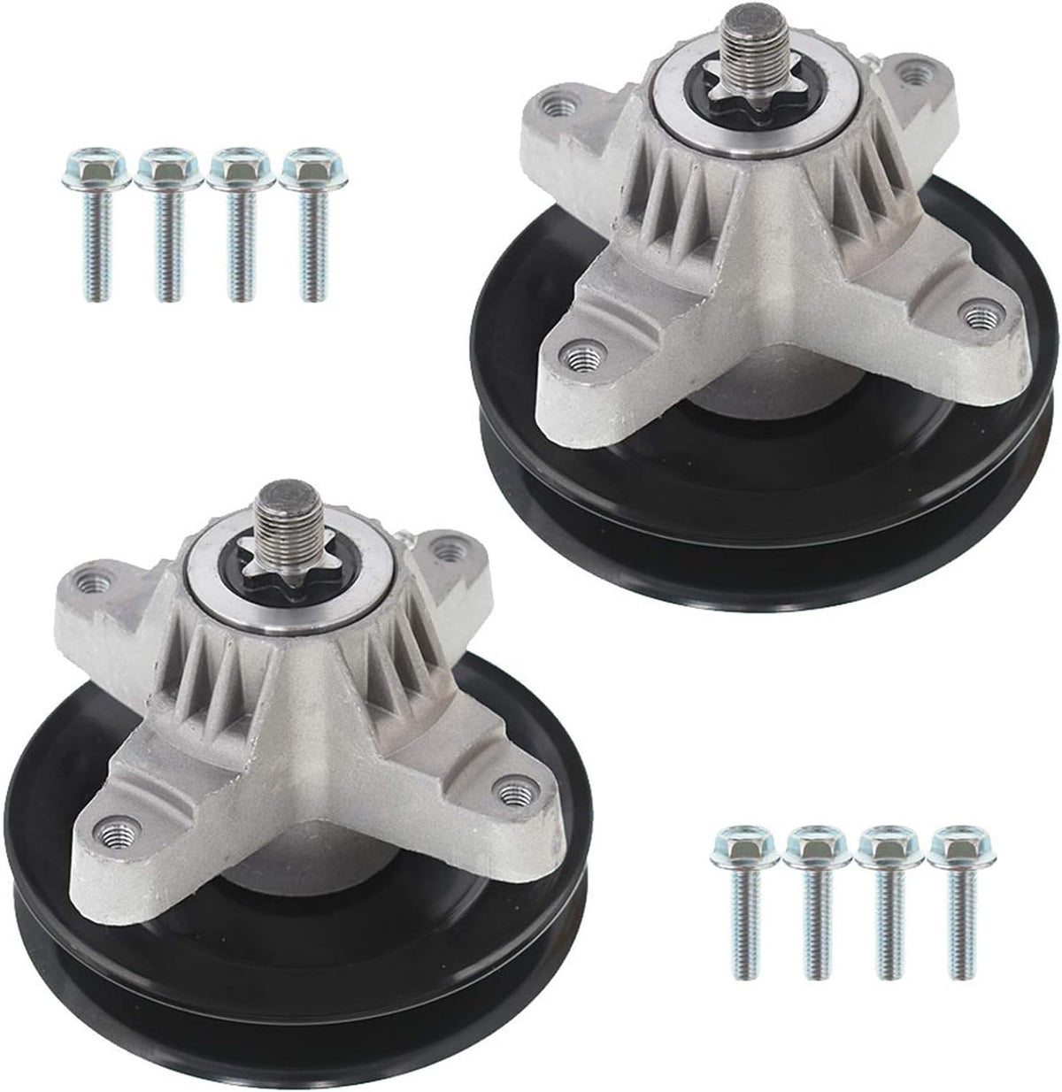 2 Pack Spindle Assembly with Pulley O973