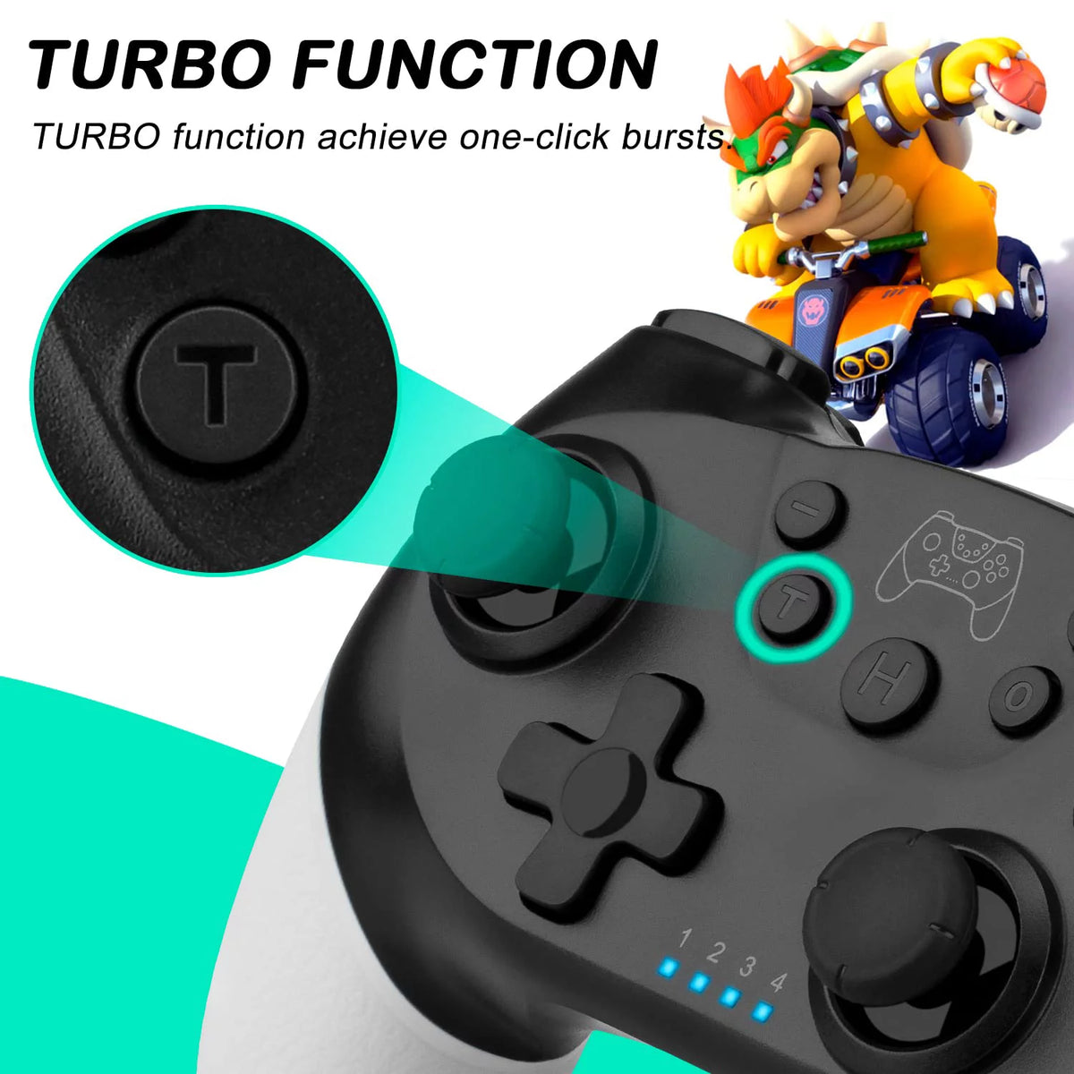 Wireless Controller for Nintendo Switch F163
