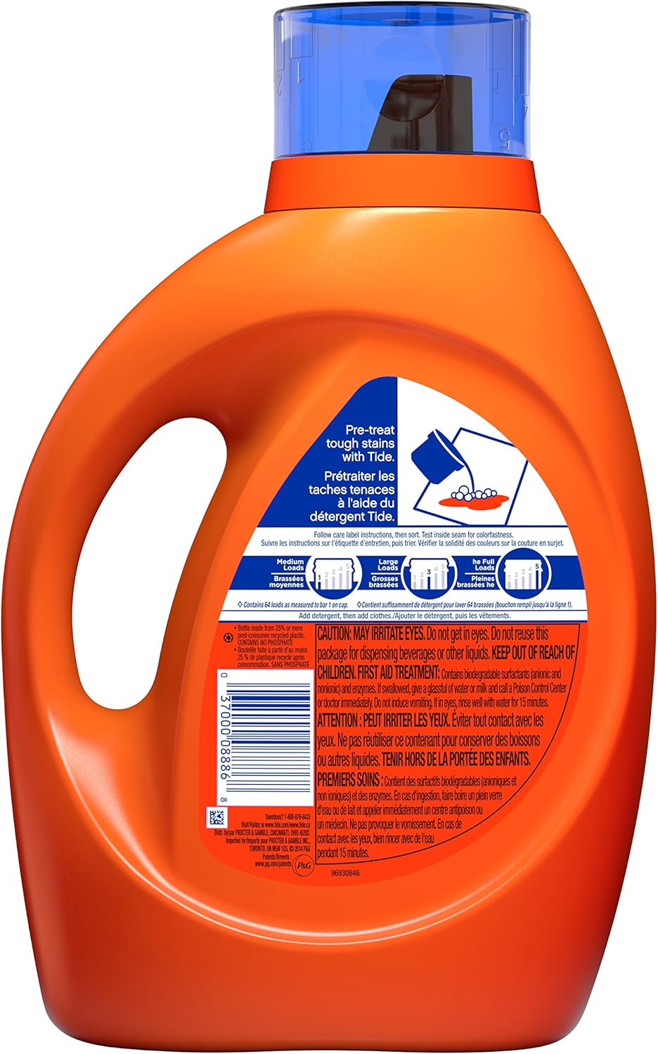 Original Liquid Laundry Detergent, 64 loads C8069