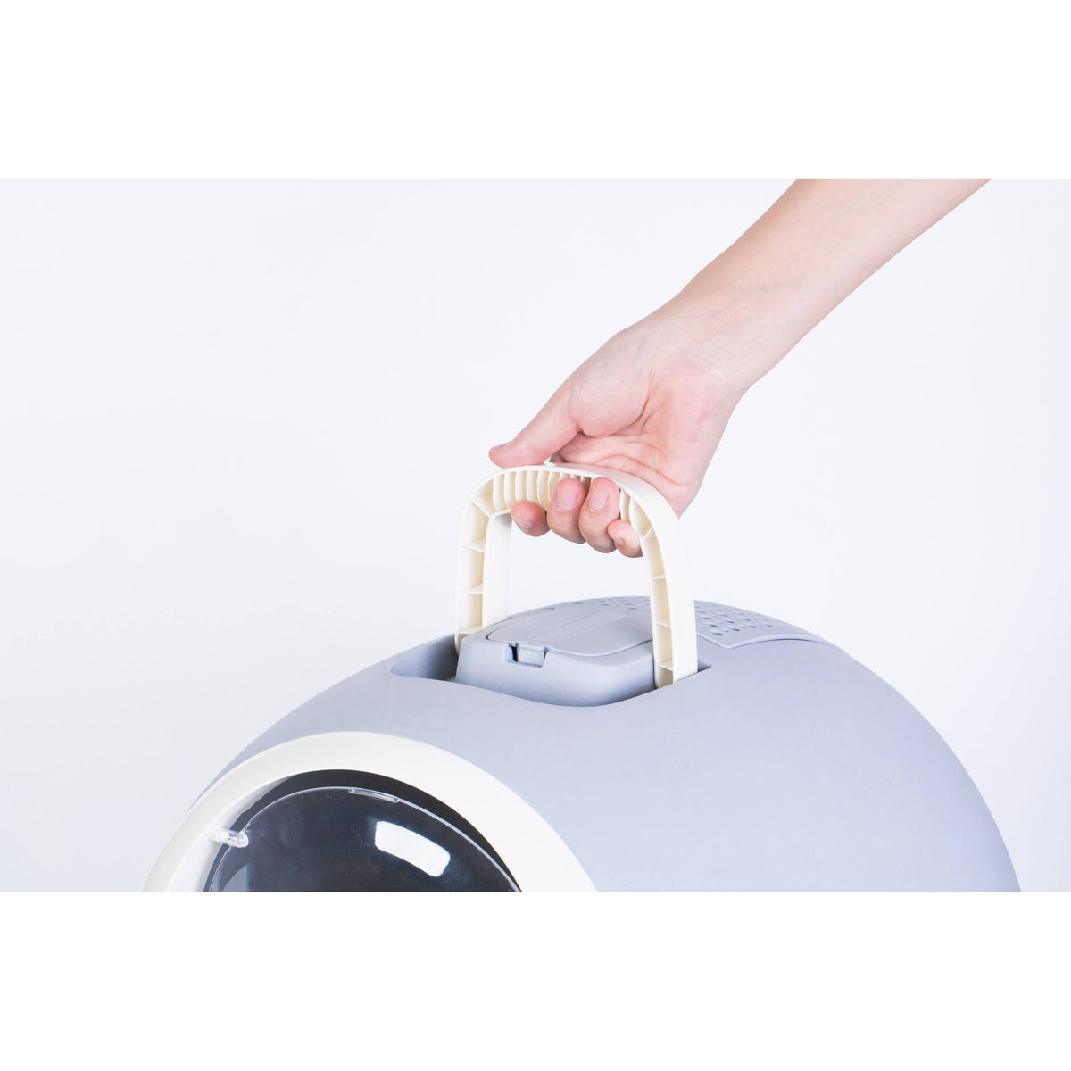 Fully Enclosed Hooded Litter Pan with Front Entry, Cat Litter Scoop Included G915741