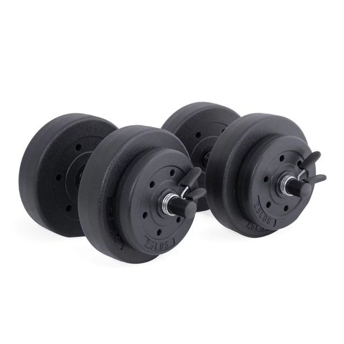 40lb Adjustable Vinyl Dumbbell Set S1852