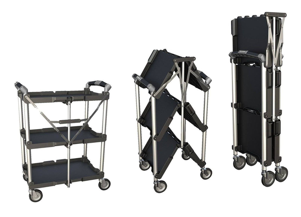 Black Service Cart O5518