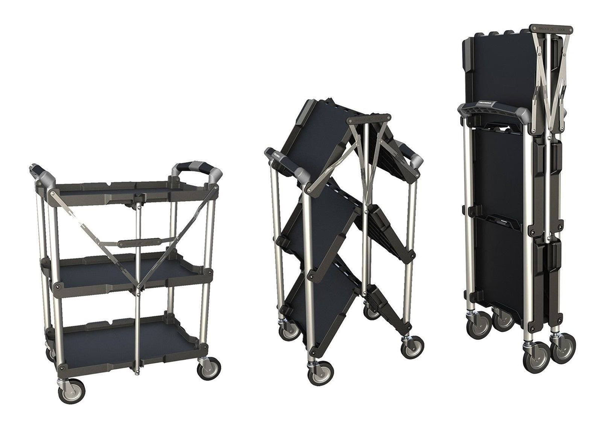 Black Service Cart O5518