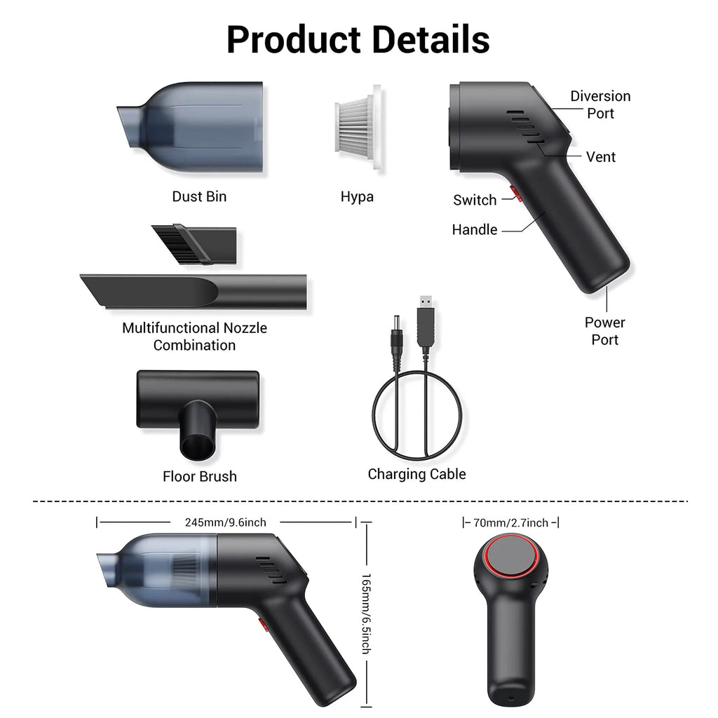 Handheld Cordless Wet Dry Vacuum G99257