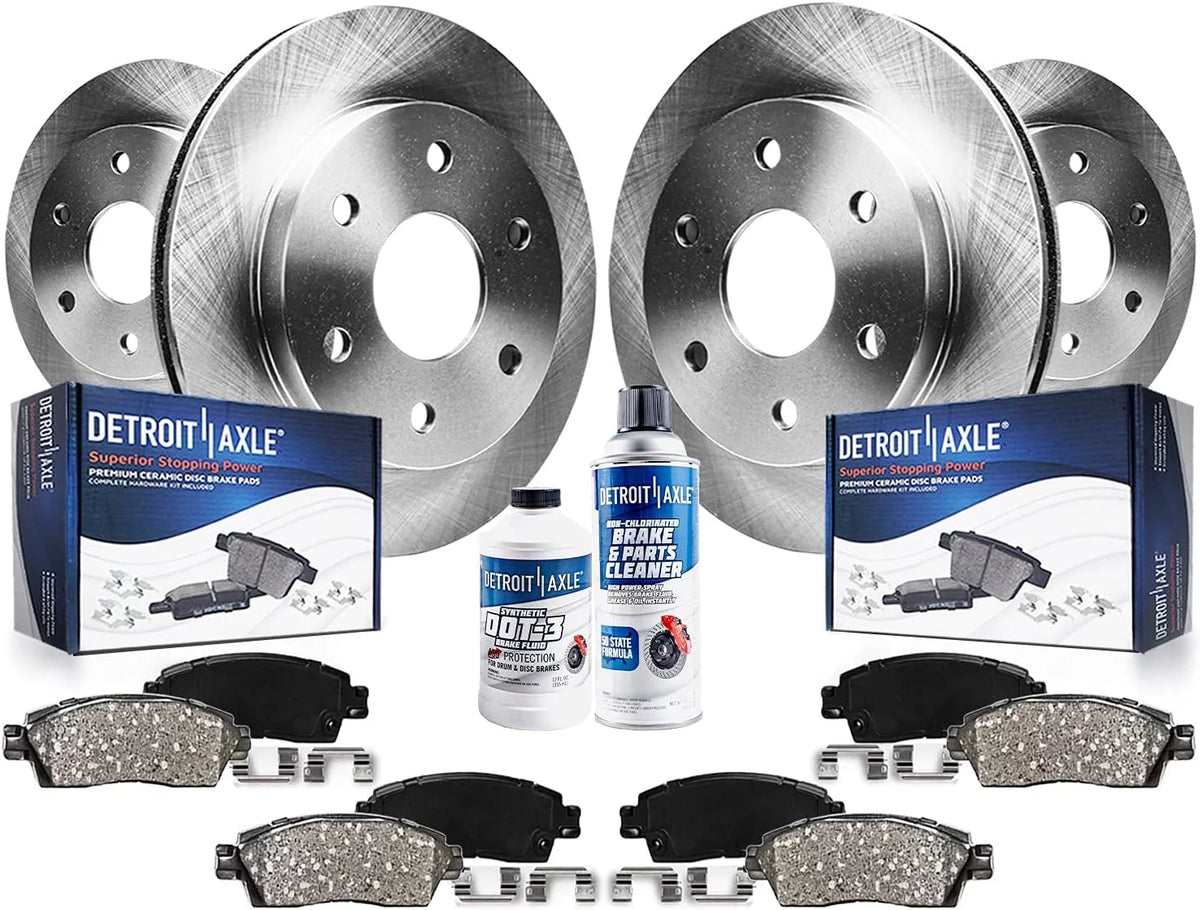 Brake Kit with Ceramic Brake Pads and Rotors P806005