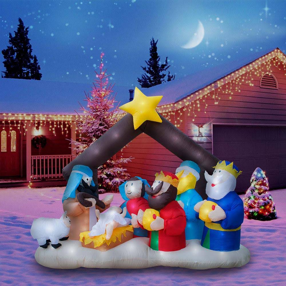 5.5 ft. Inflatable Lighted Christmas Outdoor Decoration X45620