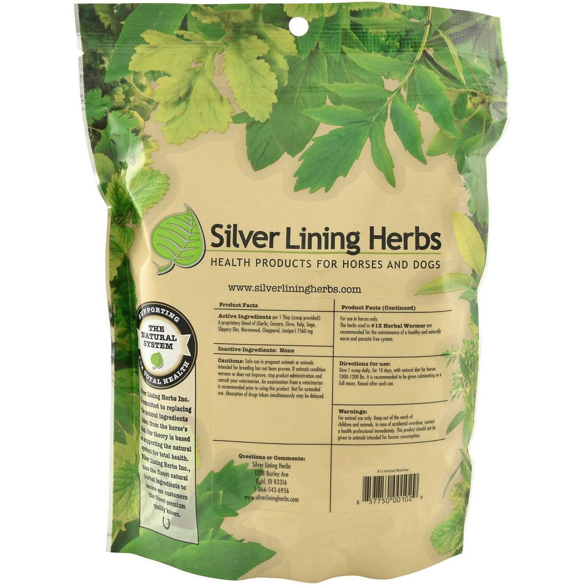 Herbal Wormer for Horses Z8498