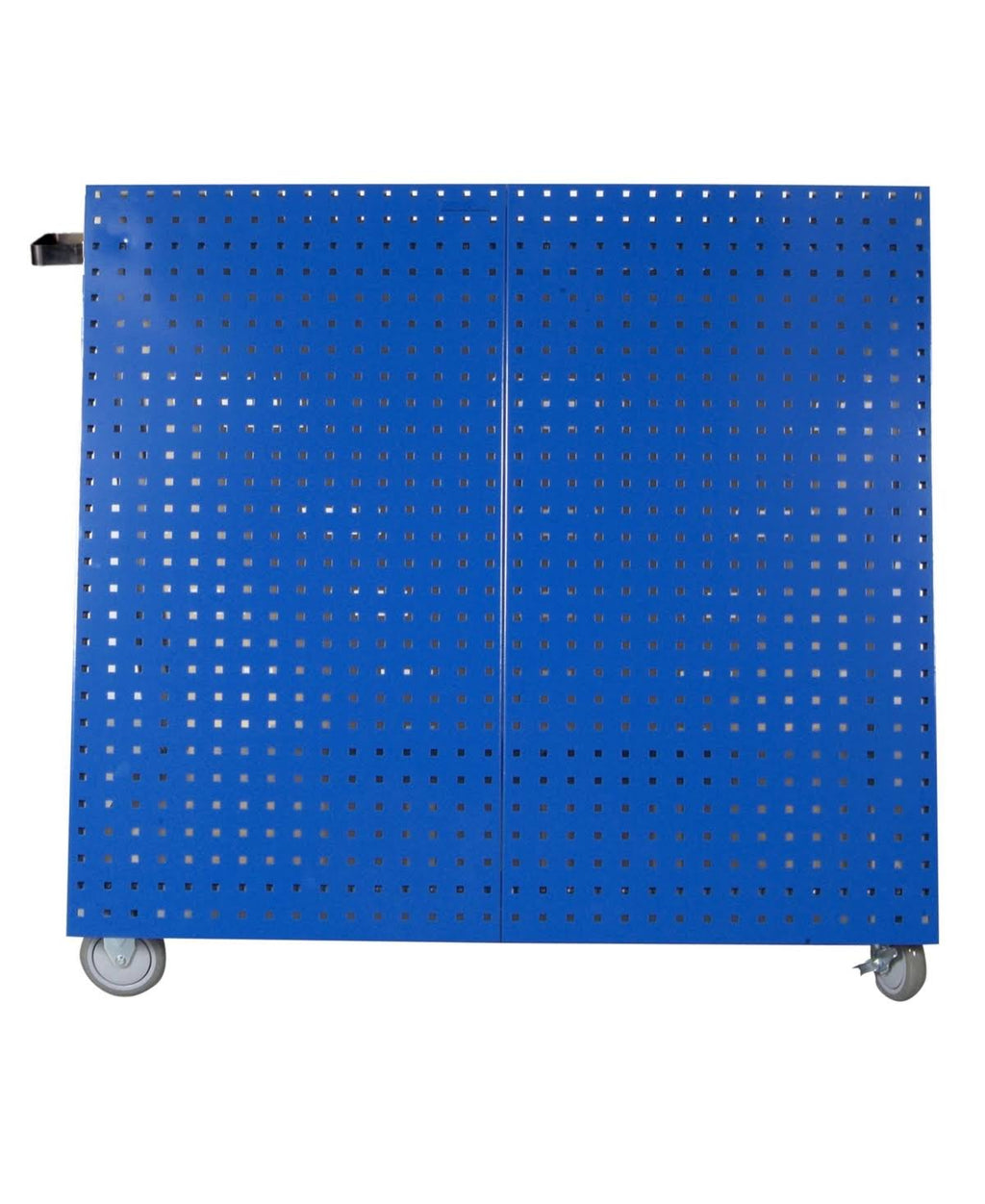 Blue Anodized Aluminum Tool Cart with Tray O58505