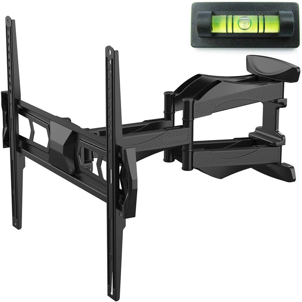 32-70 Inch Articulating Full Motion Swivel Tilt TV Wall Mount Bracket 18 Inches Arm Max VESA 600x400mm 132 lbs with 10ft HDMI Cable Pack of 2 Q75626