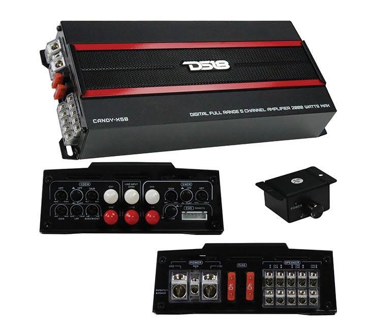 2000 Watts Max 5-Channel Amplifier O366433