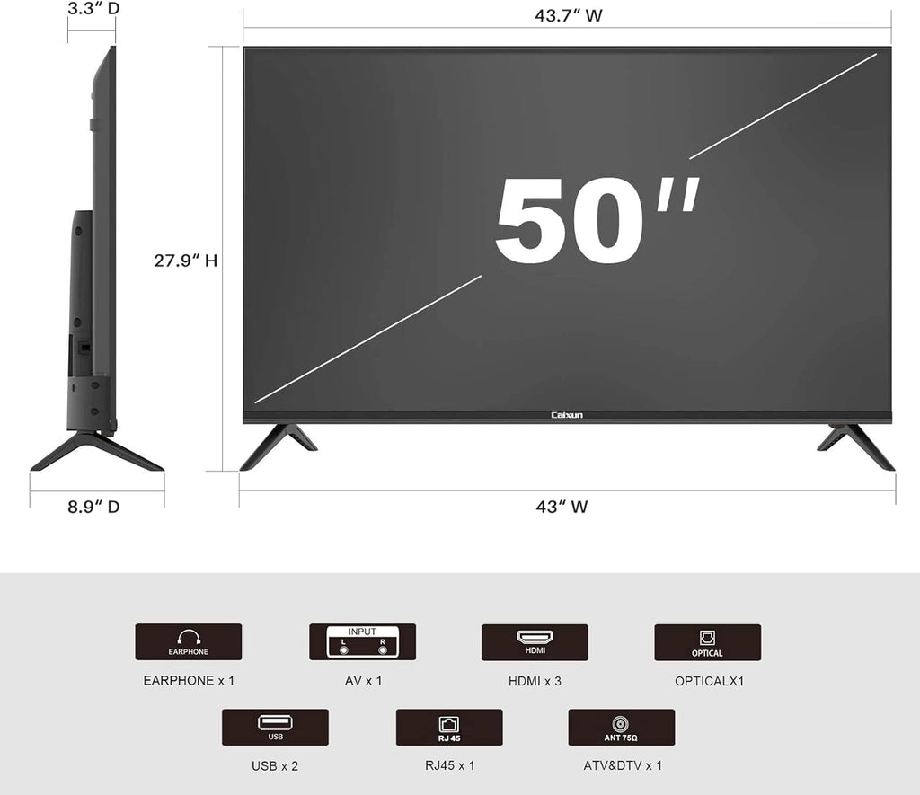 50 inch 4K UHD HDR LED Smart Android TV I98339