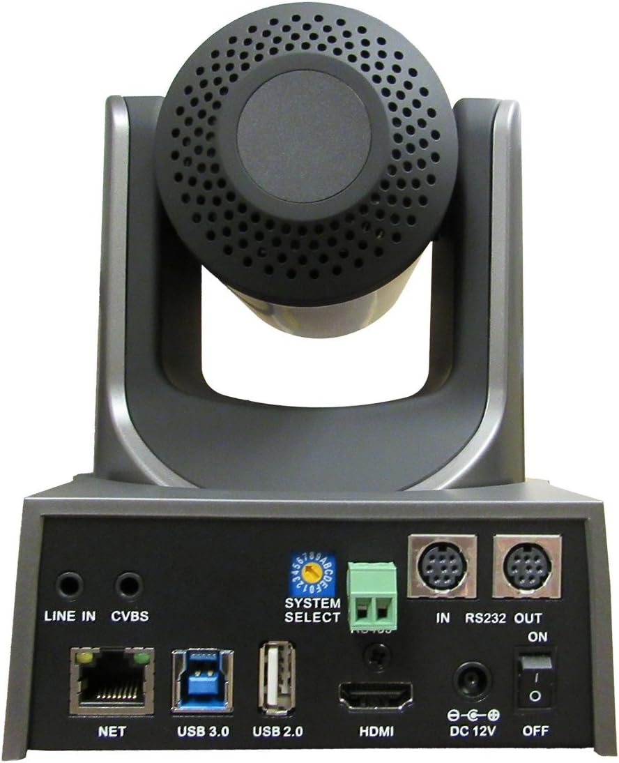 12x-USB Gen2 Full HD Indoor PTZ Camera (Gray) L4858