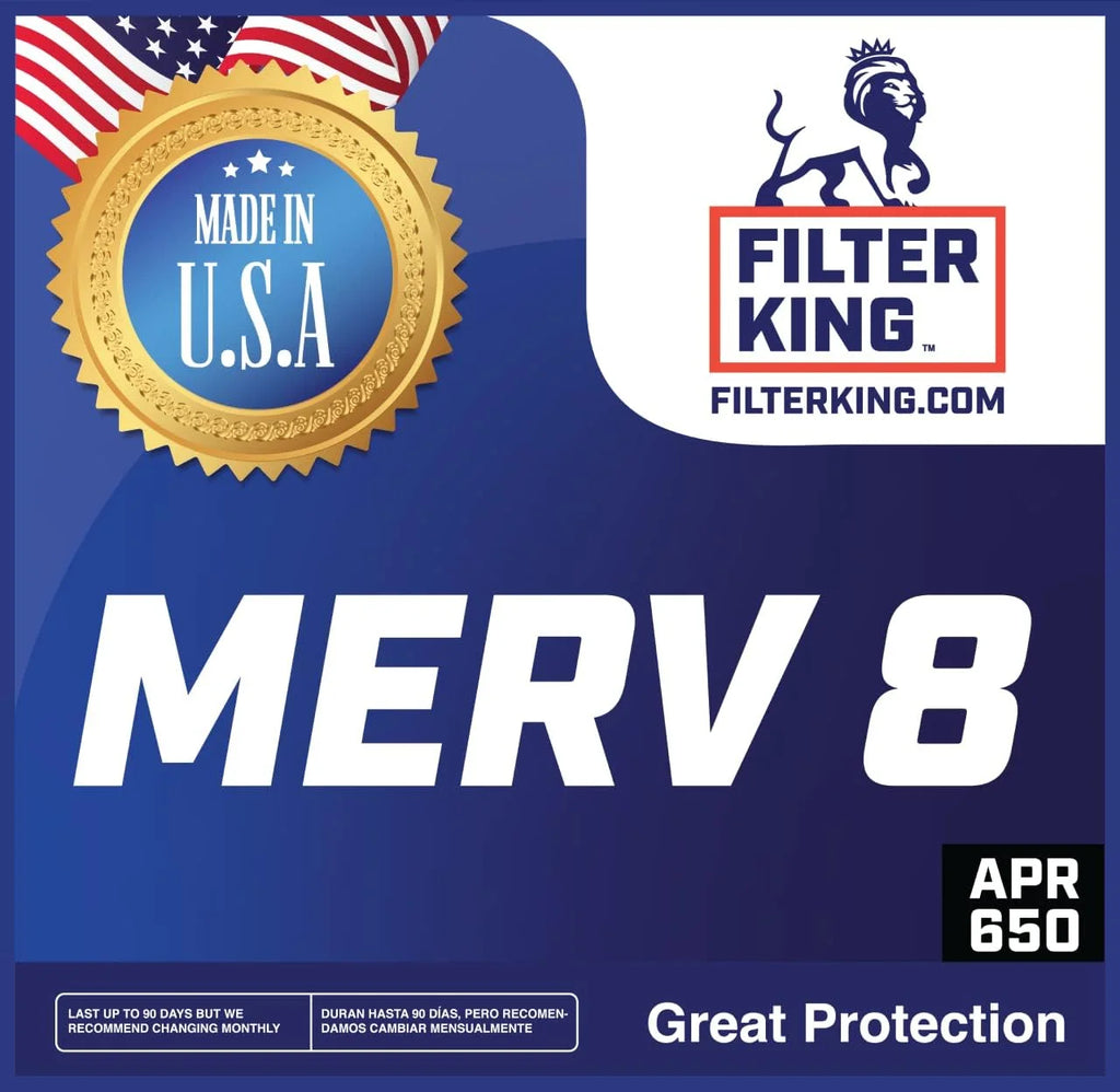 8x66x1 MERV 8 Pleated HVAC Air Filter 4-Pack C44096