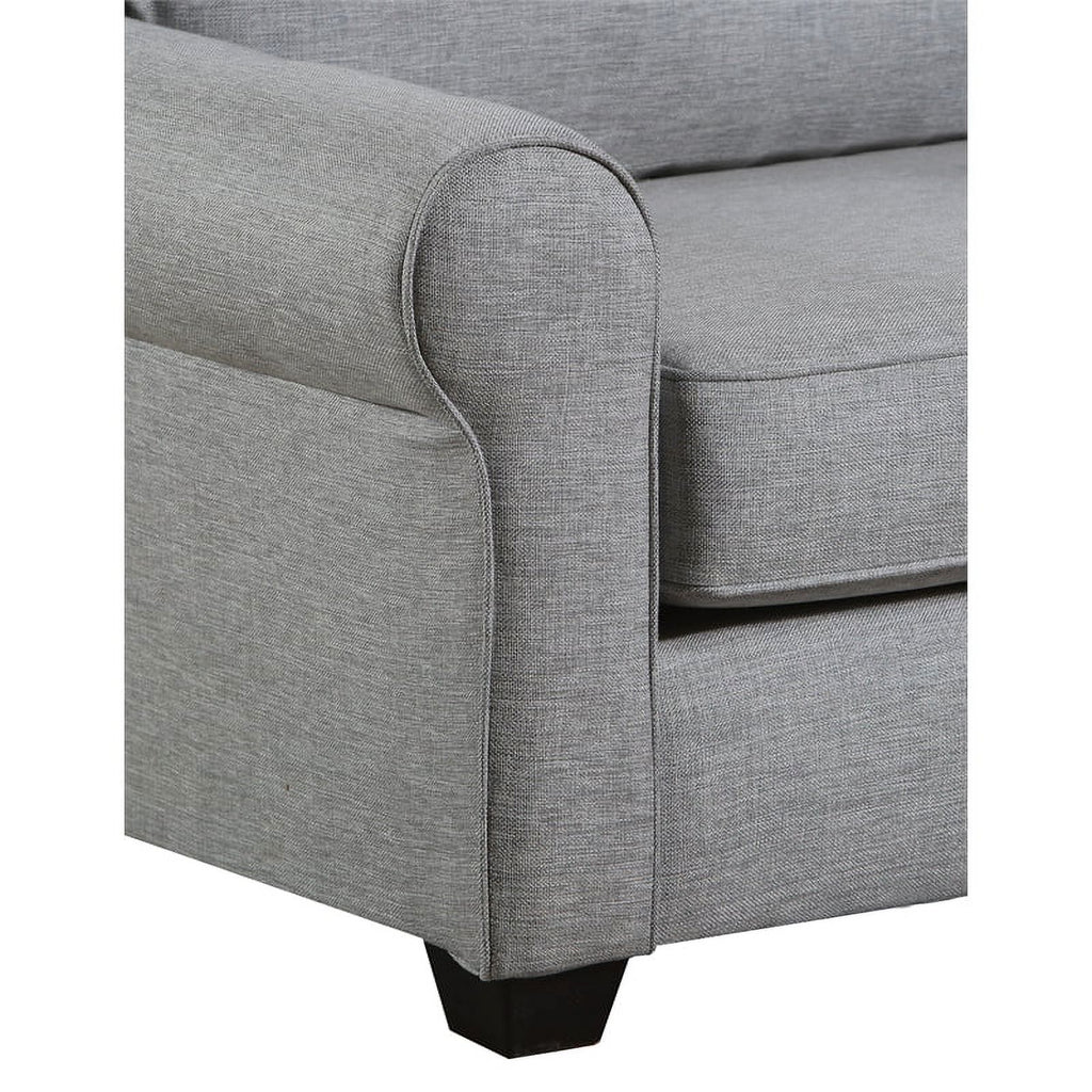Gray Sofa with Accent Pillows J3325