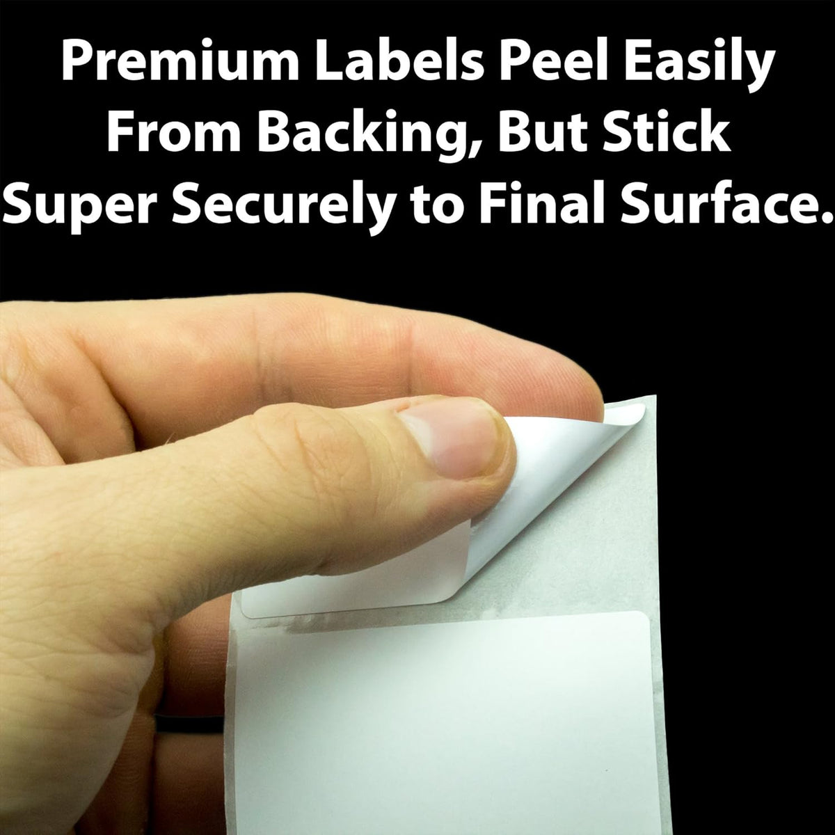 2x1 Direct Thermal Label 12 Pack Perforated Self-Adhesive Stickers Y860144