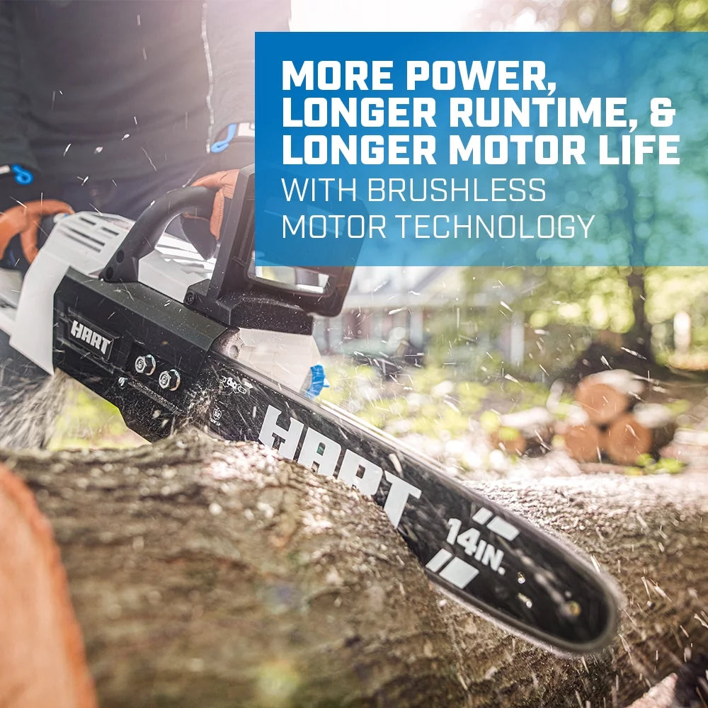 40-Volt 14-inch Battery-Powered Brushless Chainsaw Kit P979