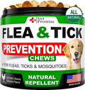 120 Tablets All Natural Flea and Tick Chews for Dogs N9719