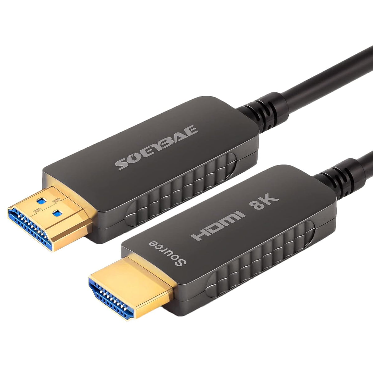8K HDMI Fiber Optic Cable HDMI 2.1 15ft 5m Pack of 2 G9991