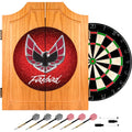 Red Wood Dart Cabinet Set Y99698