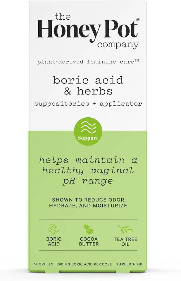 Boric Acid & Herbs Suppositories R2128