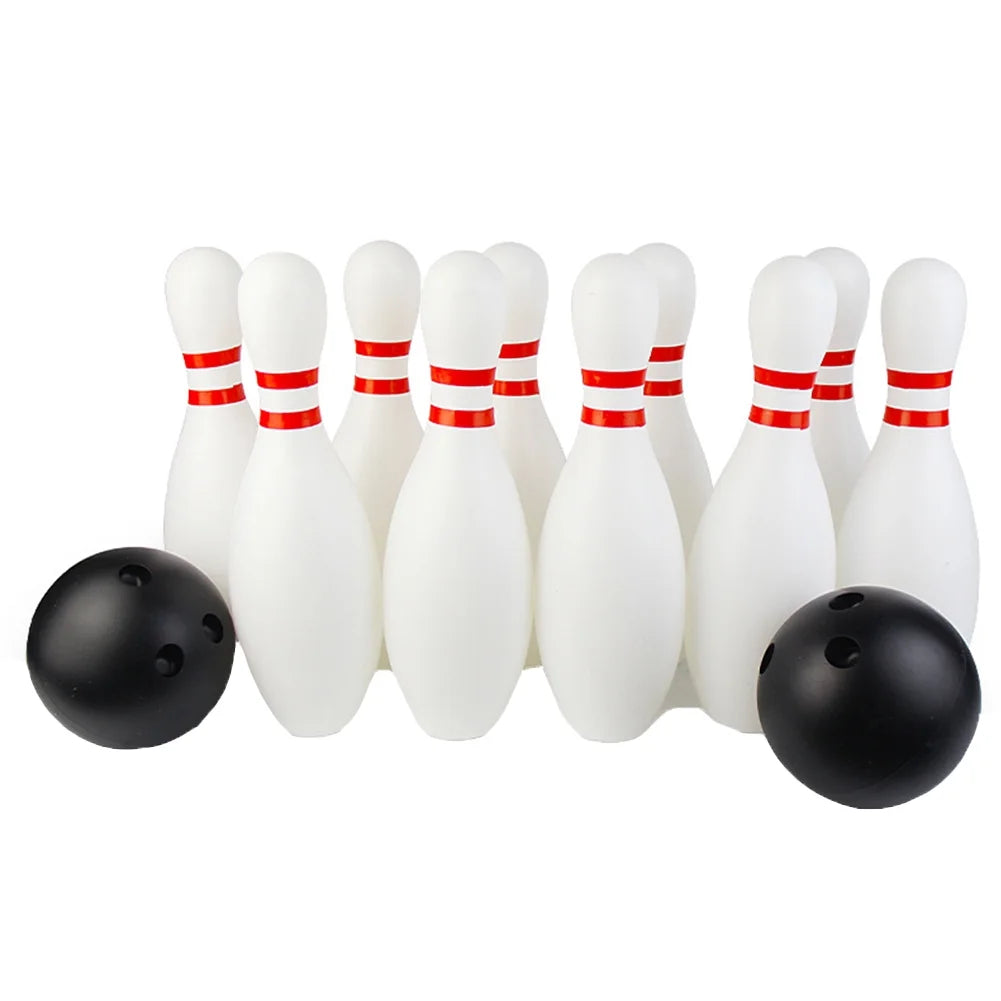 12Pcs/Set Toddler Kids Bowling Game Set Outdoor Indoor Sports Toy B889
