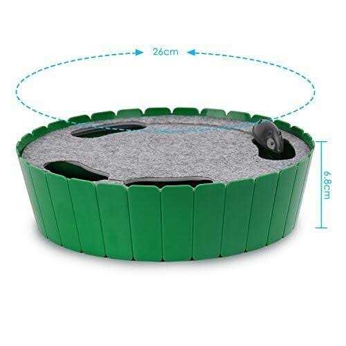 Interactive Cat Toy with Running Mouse N90694