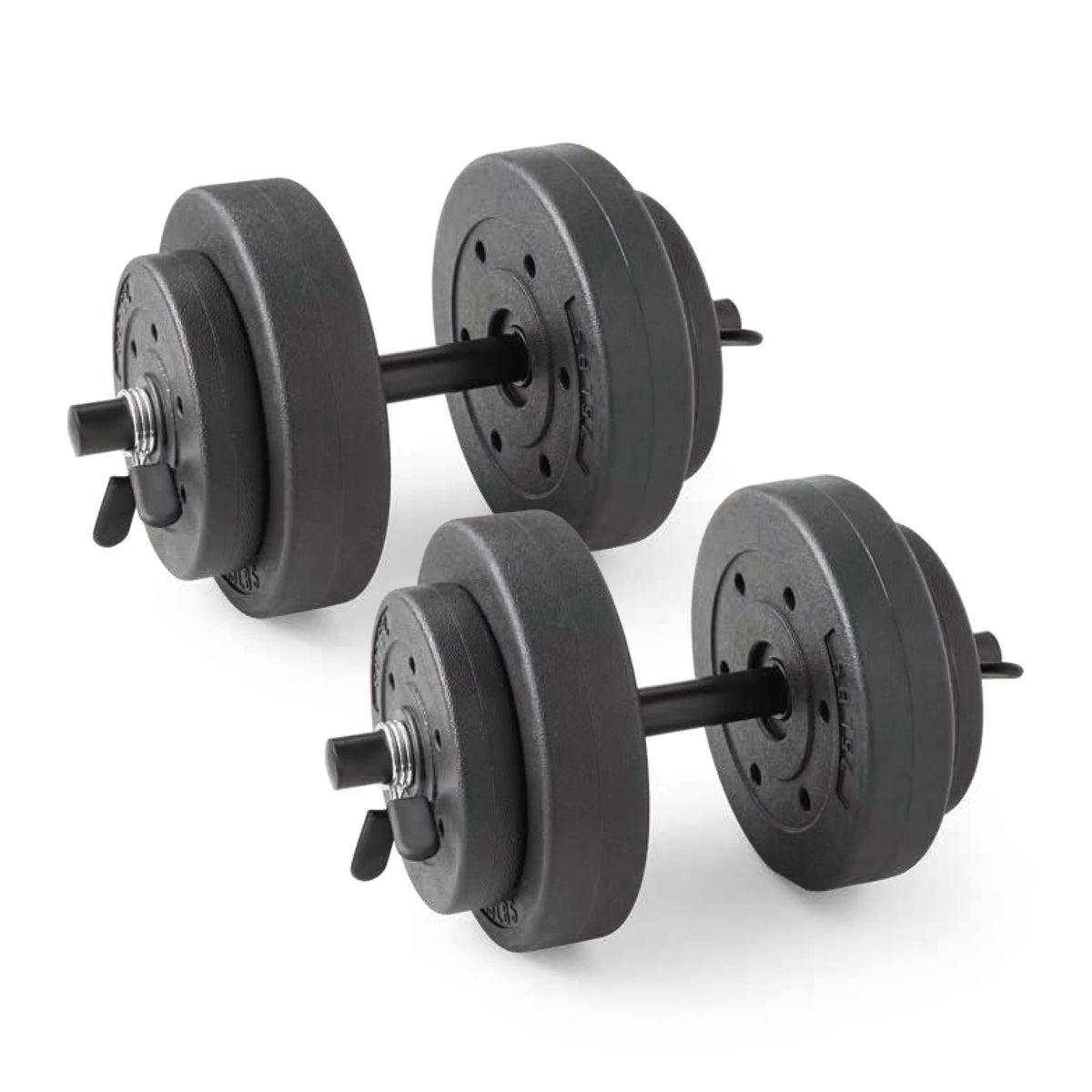 40lb Adjustable Vinyl Dumbbell Set S1852