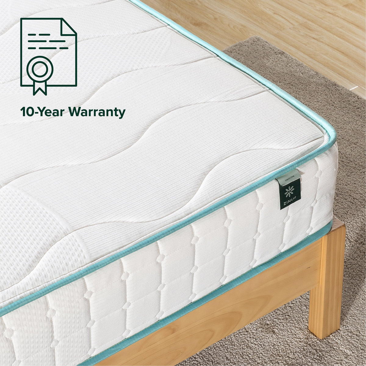 10 Tight Top Spring Mattress B308316