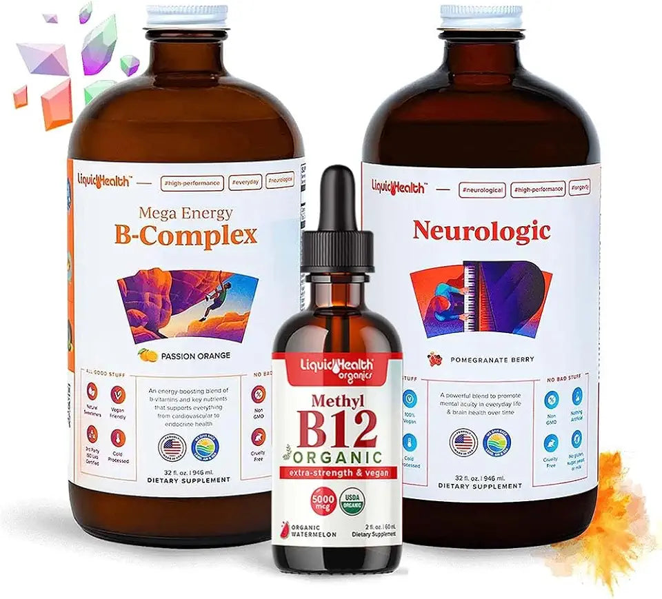 Organic Liquid Vitamin B-Complex Drops C22528