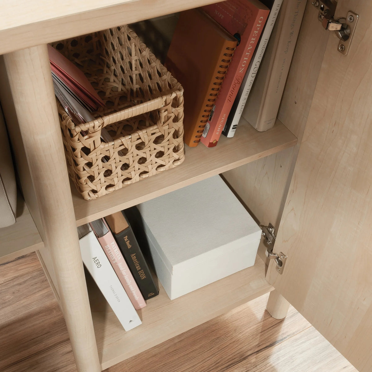L-Desk in Natural Maple Finish U67957
