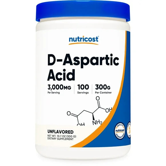 D-Aspartic Acid Powder 300 Grams M7355