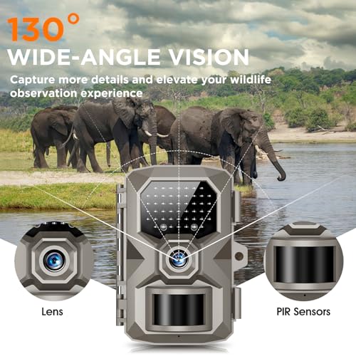 4K 48MP Night Vision Trail Camera D857
