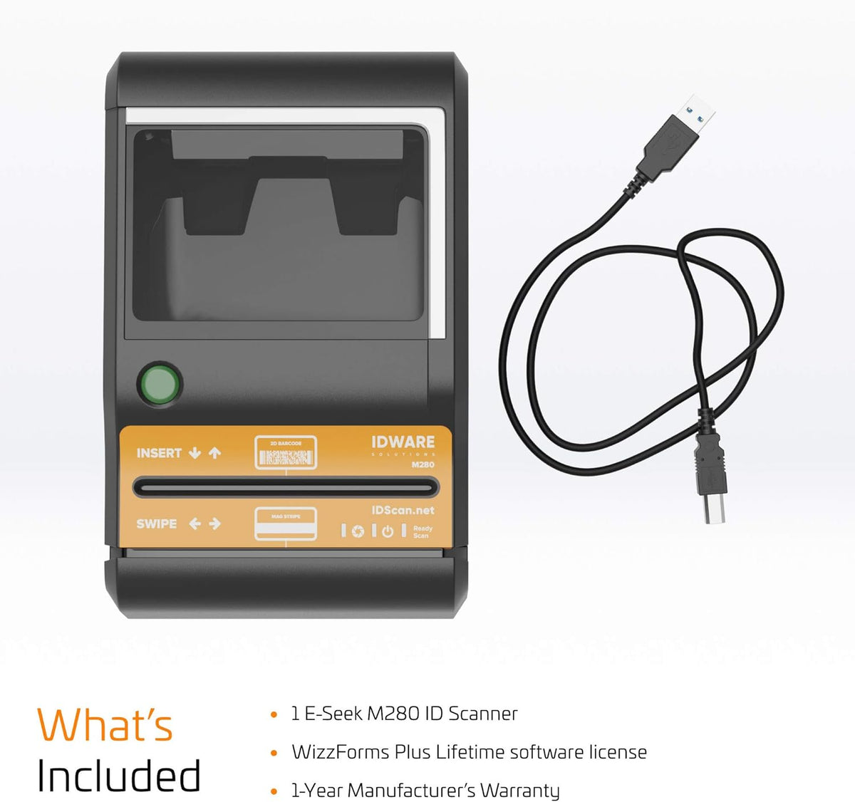 ID Scanner Desktop Solution with M280 ID Scanner R28191