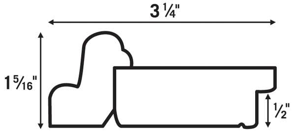 5x22 Simplon Frame X160117