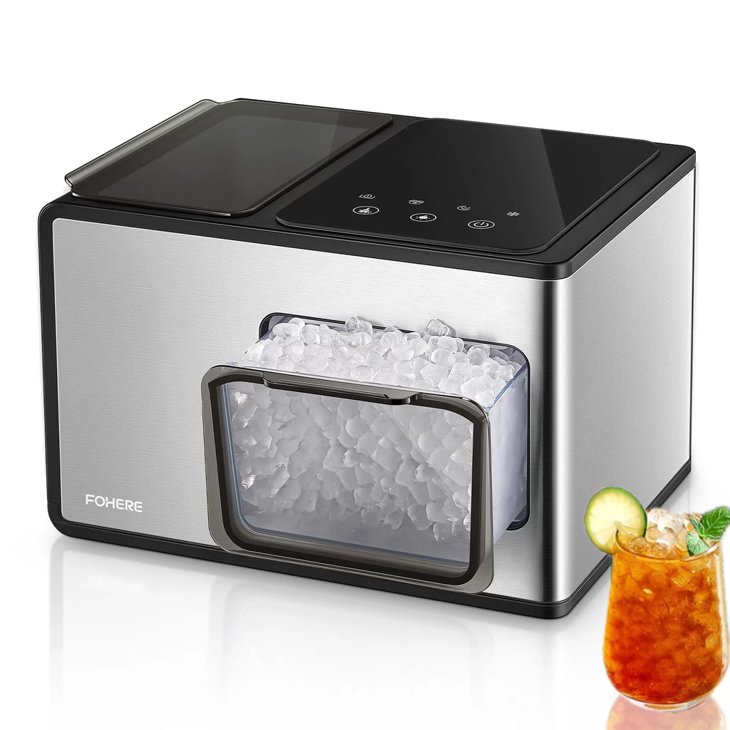 Countertop Stainless Steel Nugget Ice Maker D44245